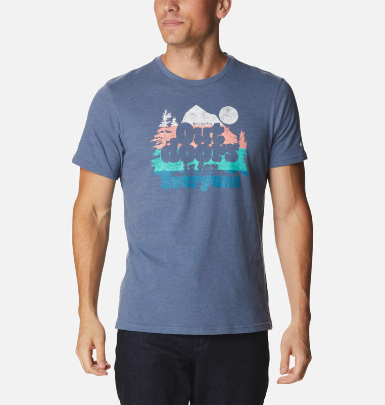 COLUMBIA Men's T-shirt M Alpine Way Graphic Tee