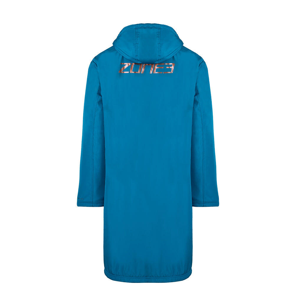 Zone3 Parka reciclada - Negro/Naranja 4/7