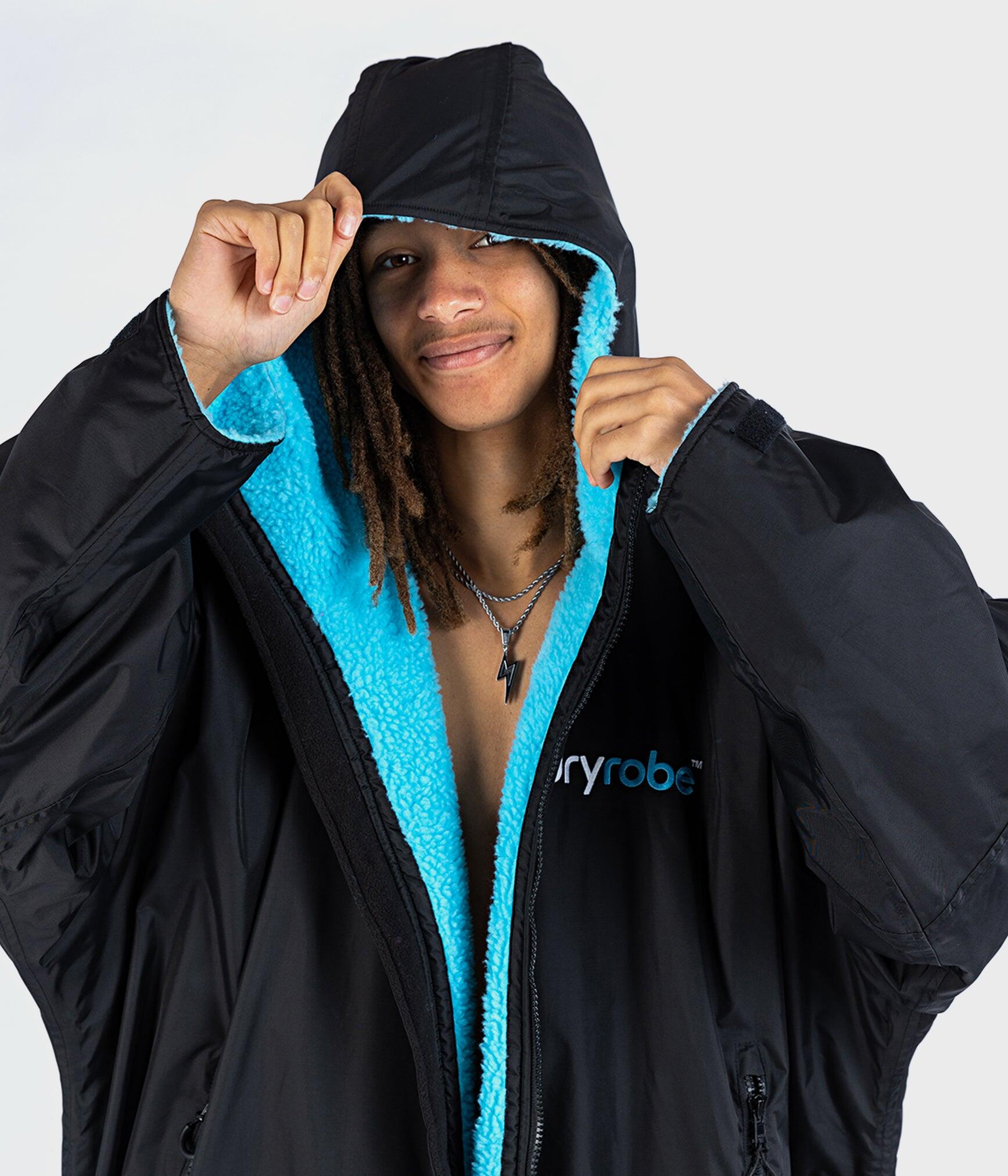 Dryrobe Adult Advance Long Sleeve V3 Changing Robe DRYROBE Decathlon
