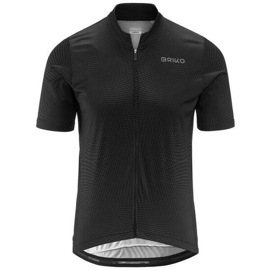 T-shirt per uomo in polyester variante rosso da ciclismo