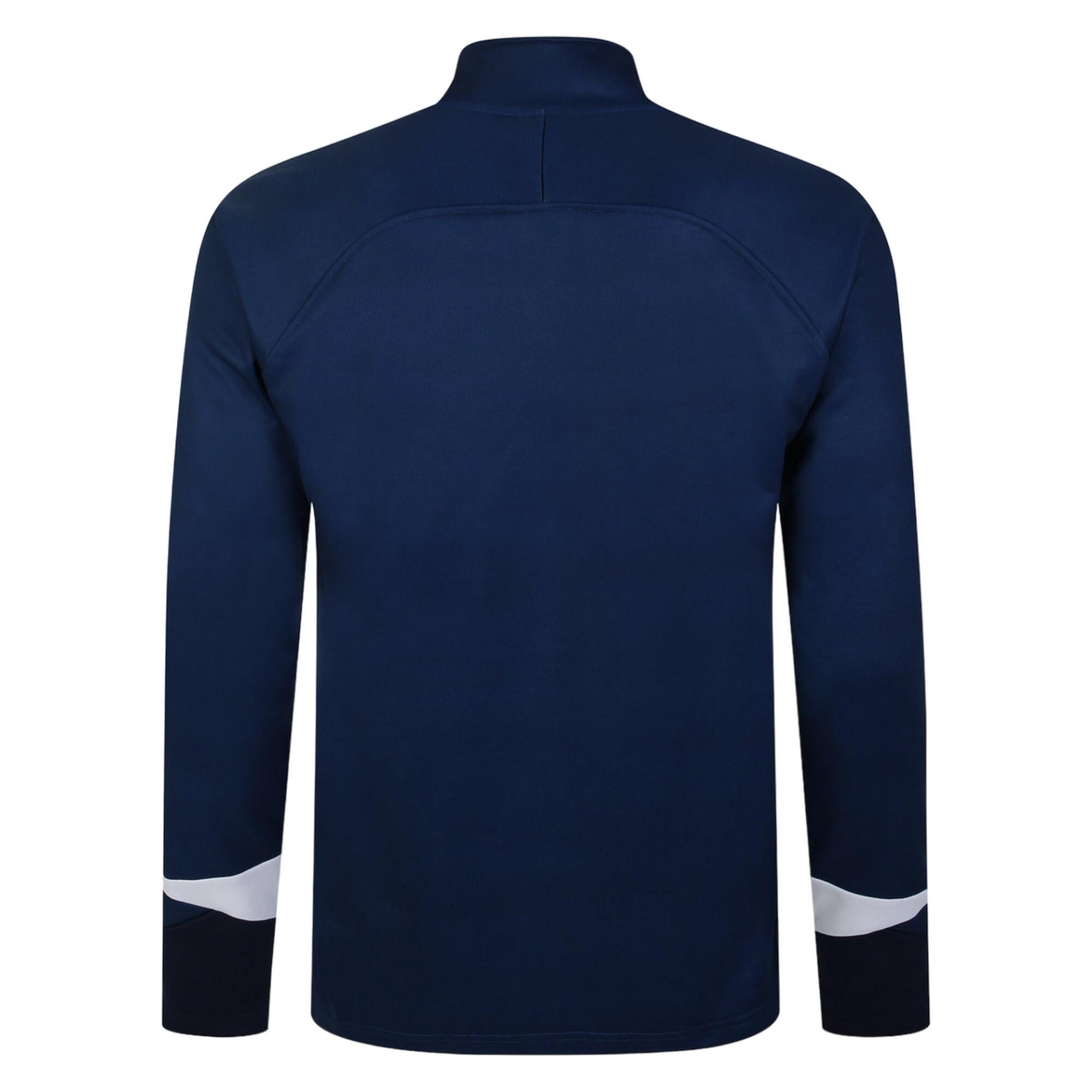 Mens Total Training Track Jacket (Navy/Dark Navy/White) 2/2