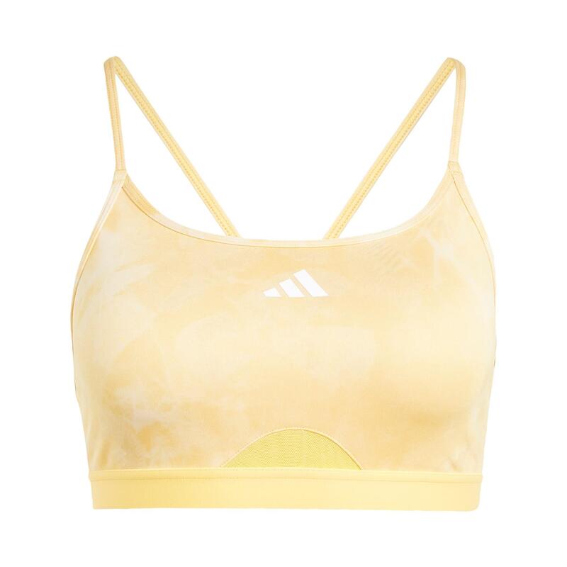 Podprsenka Aeroreact Training Essentials Light Support Tie-Dye Flower-Print