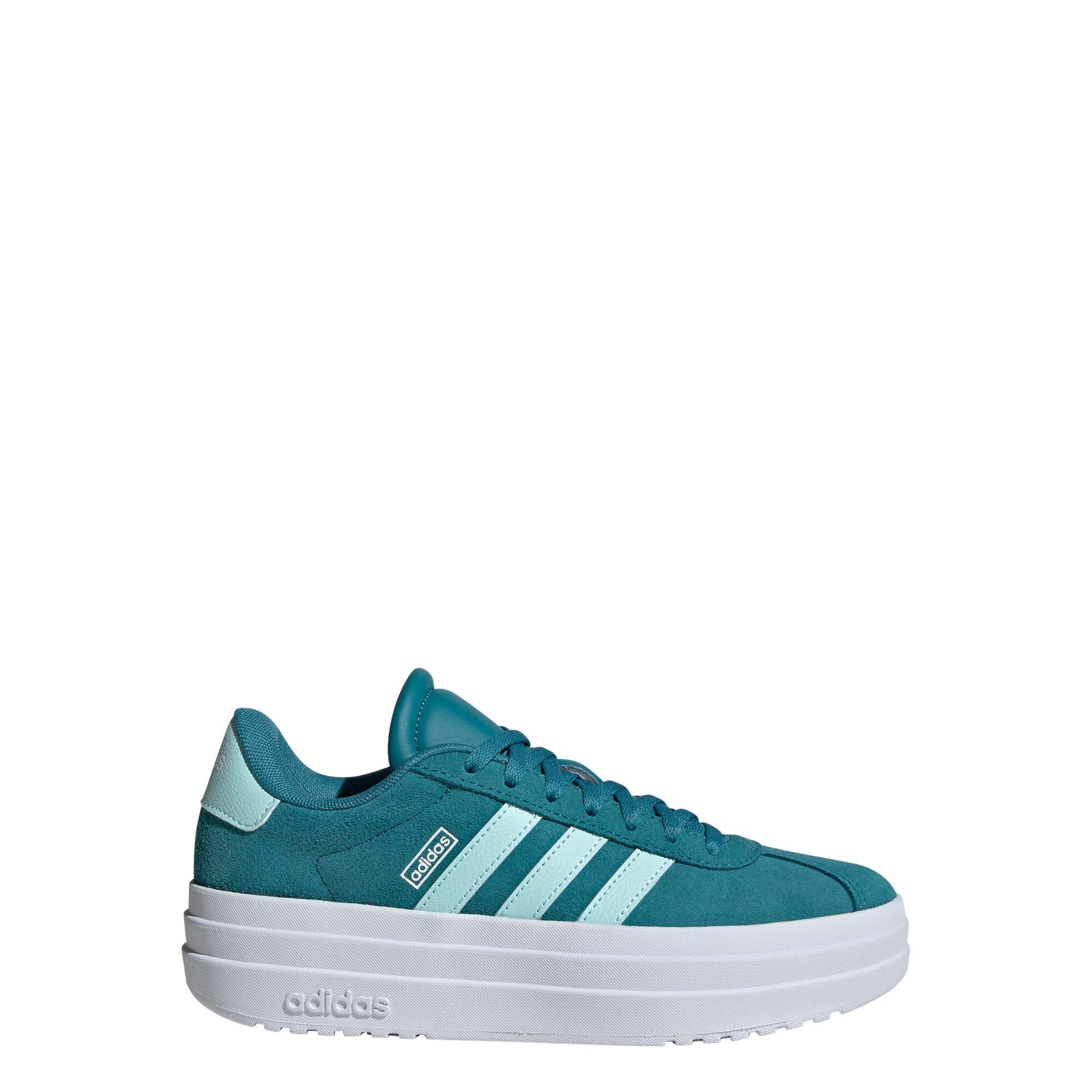 Adidas - Chaussure Vl Court Bold Lifestyle Enfants - Baskets - Blanc|bleu - Decathlon