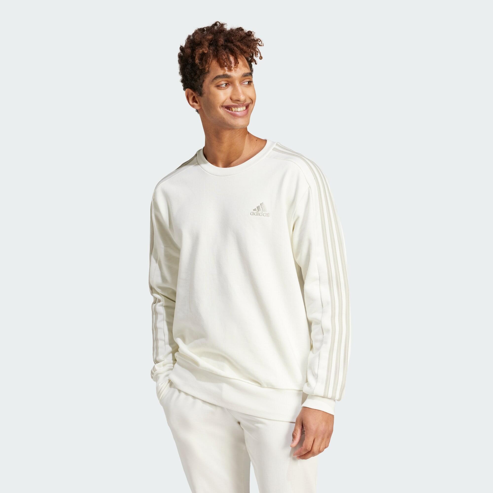 ADIDAS Essentials French Terry 3-Stripes Sweatshirt