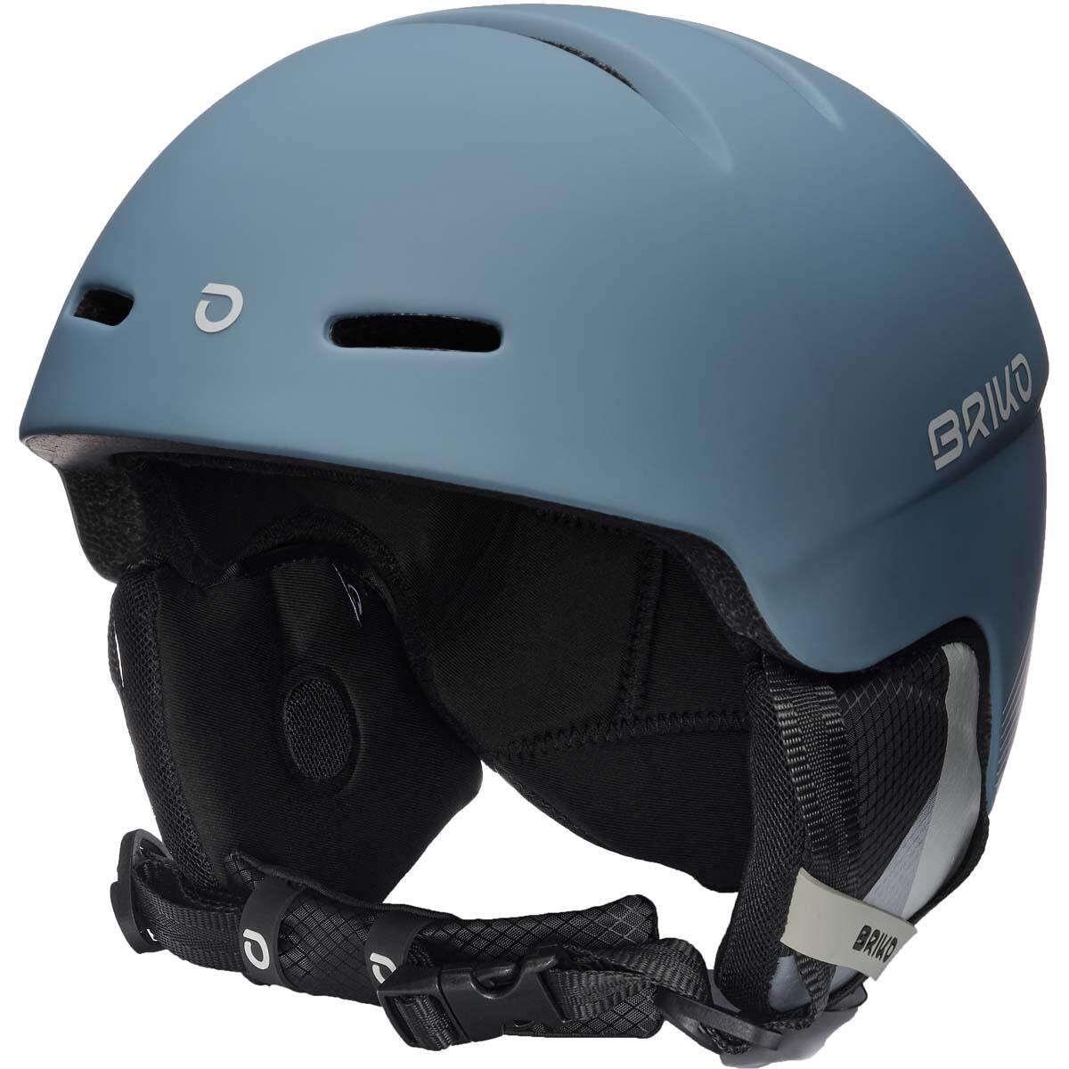 BRIKO briko casco blu da uomo e donna in materiale sintetico per sport invernali