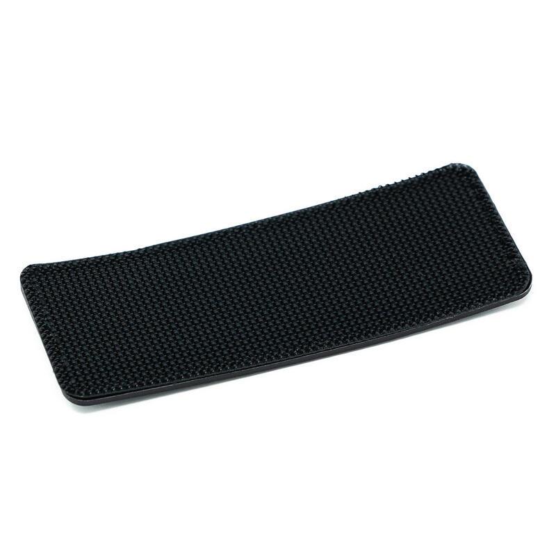 Patch logo Velites blanc/marron.