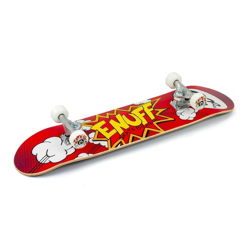 Enuff POW 7.75"x31,5" Rood/Wit Skateboard