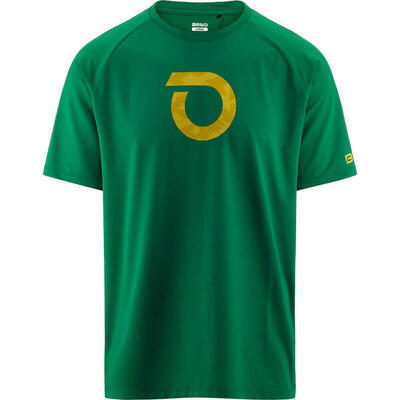 briko t-shirt verde da uomo in da ciclismo e bici