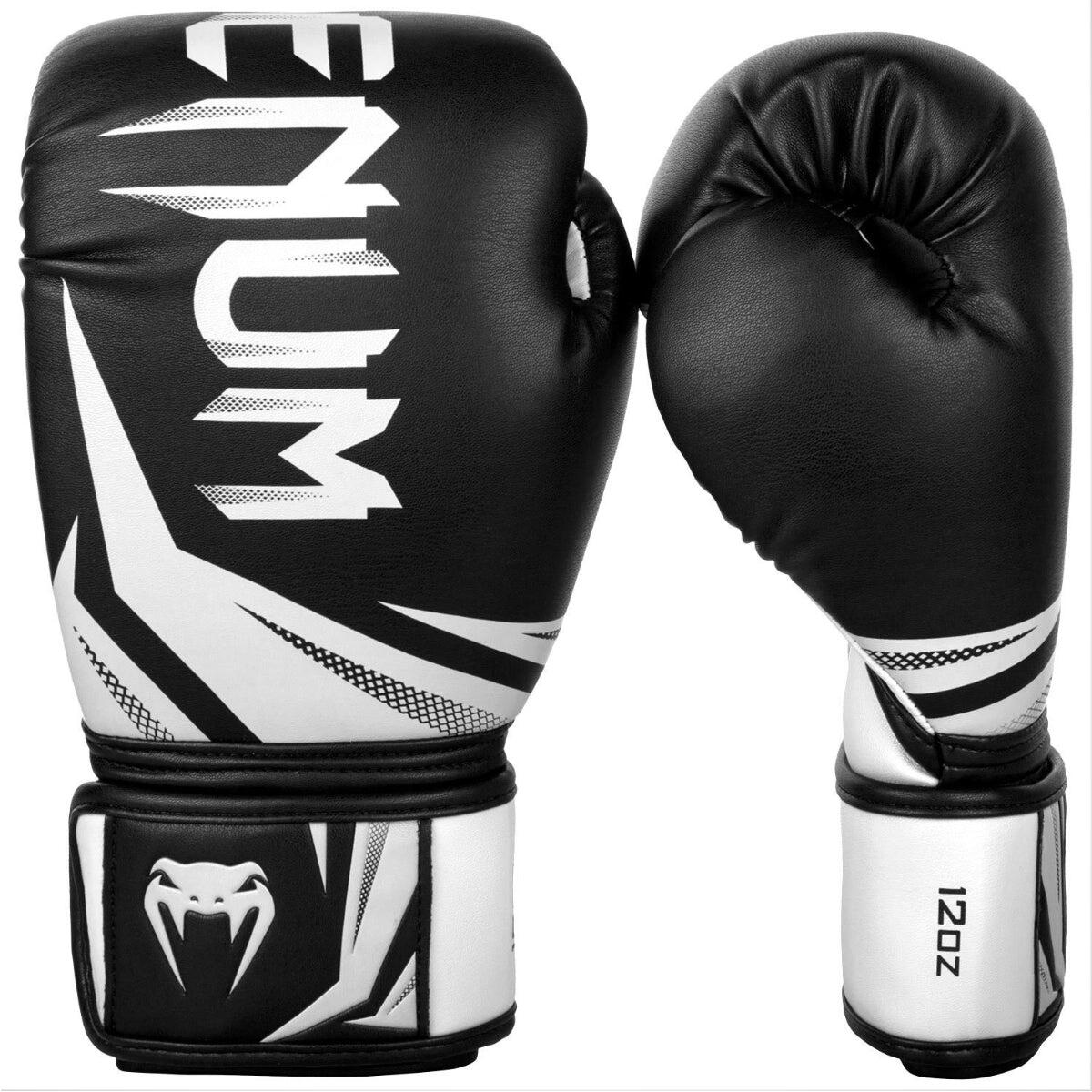 Guantoni da boxe Venum Challenger 3.0 – Nero / Bianco – 16 oz 7/7