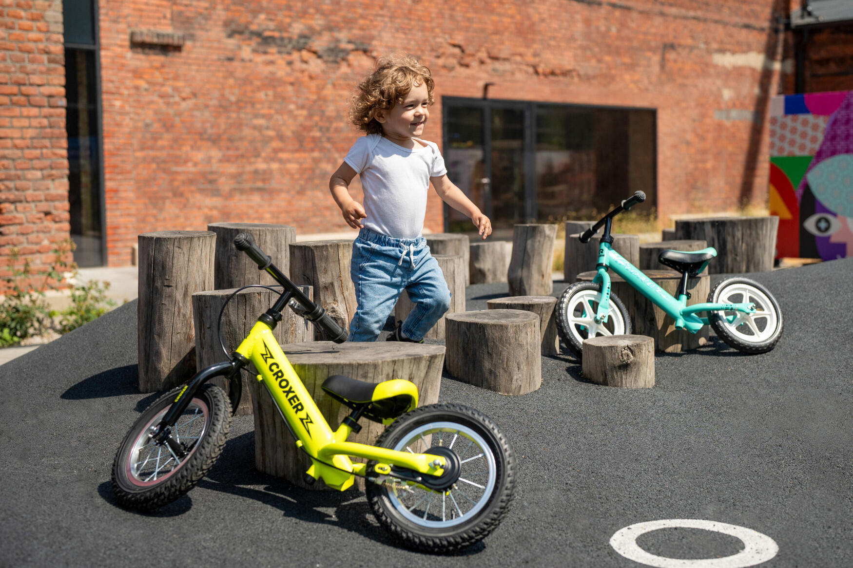 Bicicletta da fondo con freno Leox Lime 5/7