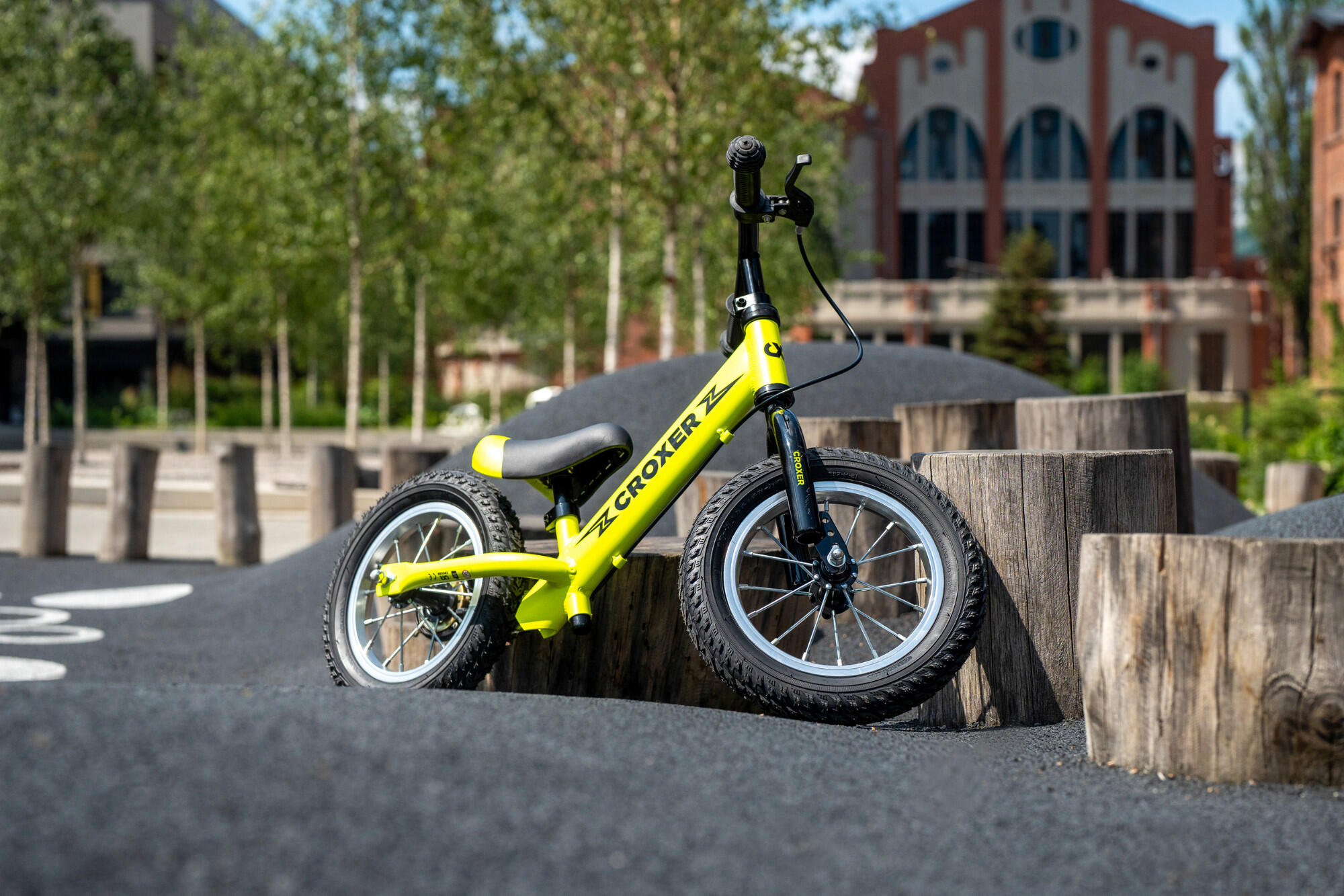 Bicicletta da fondo con freno Leox Lime 4/7