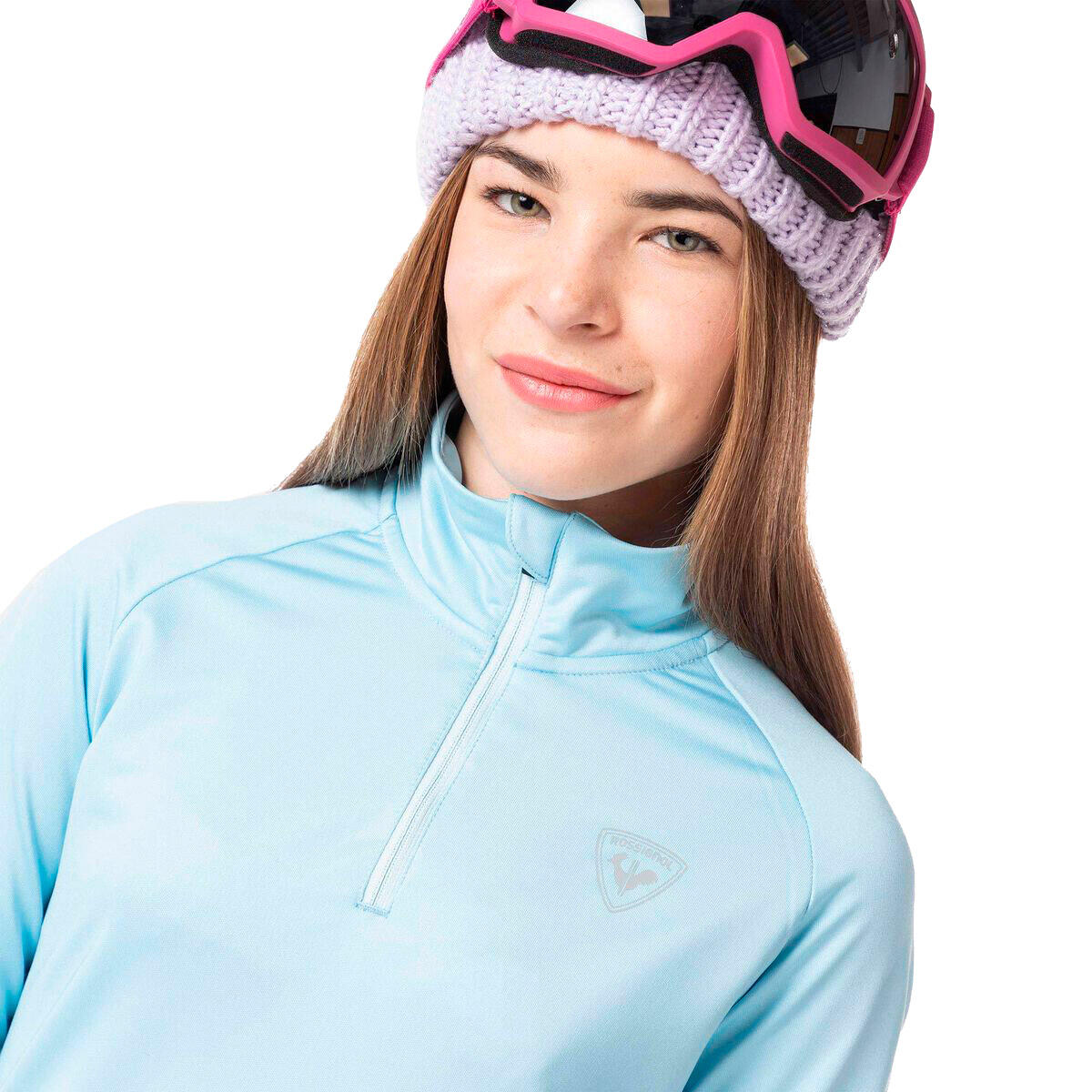 Felpa da bambino Rossignol Girl Warm Stretch 3/5