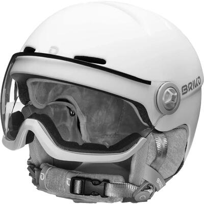 Dames ski- en snowboardhelm briko blenda visor photo
