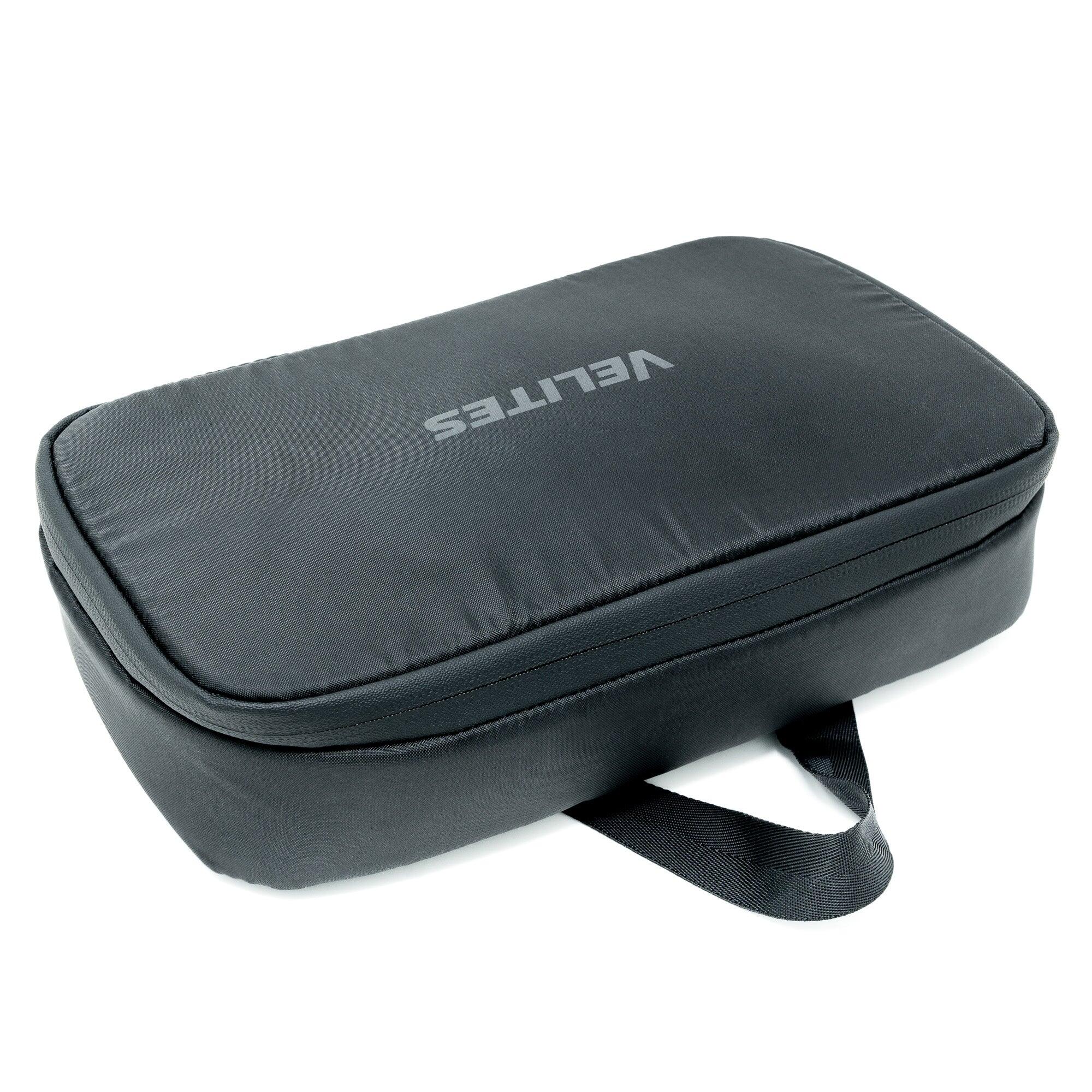 Bolsa de toalete preta Velites. 3/4
