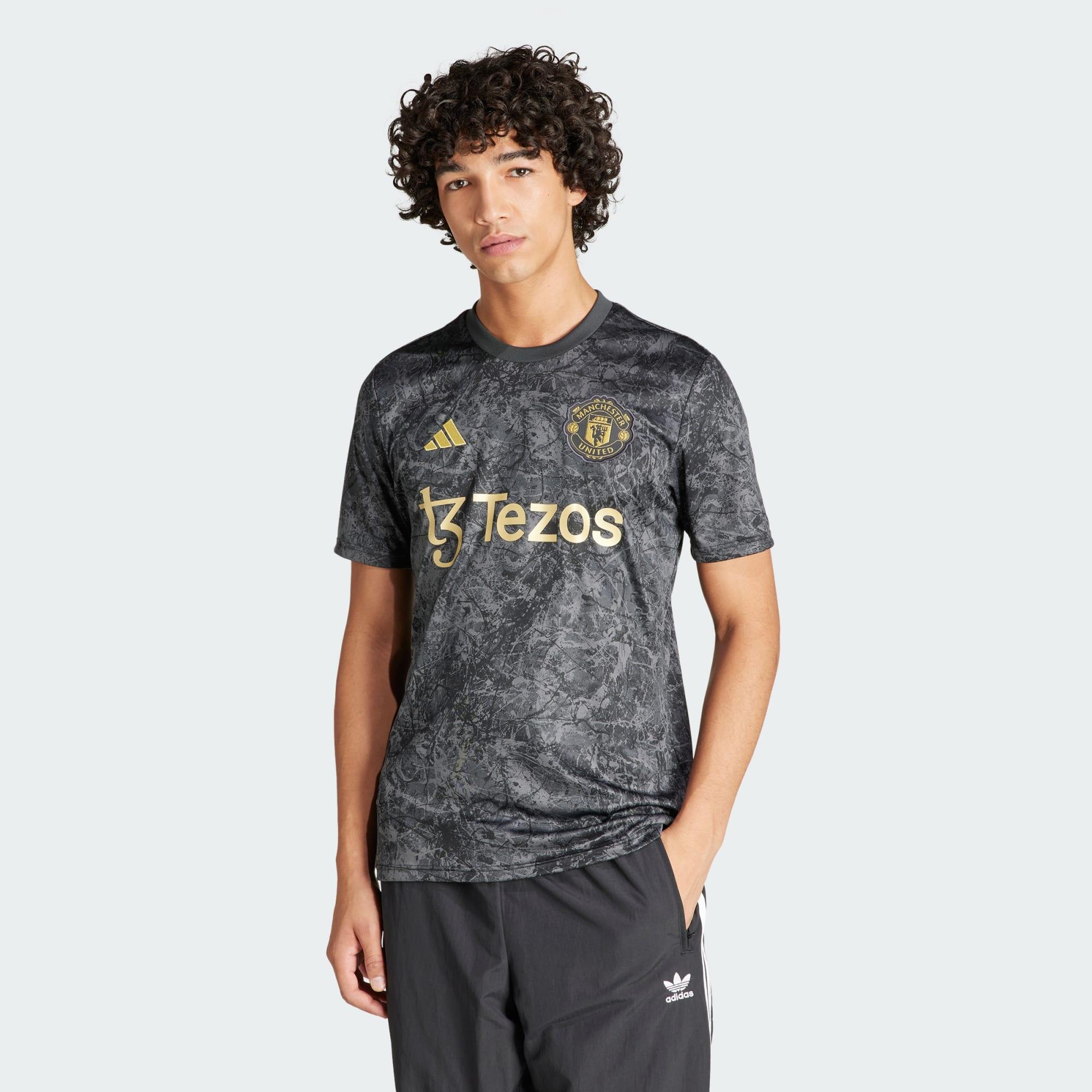 Manchester United Stone Roses Pre Match Jersey ADIDAS Decathlon