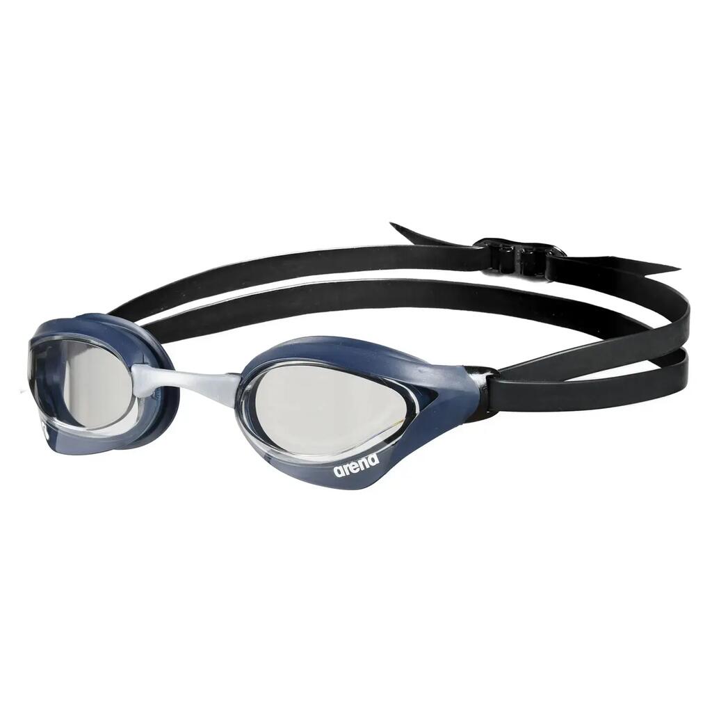 ARENA Cobra Core Swipe Racing Goggles Clear Lens Shark/Grey