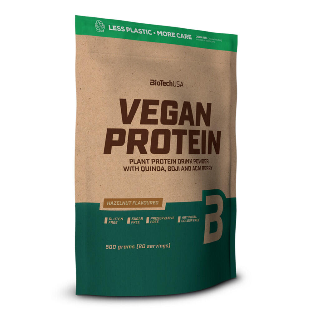 BIOTECHUSA Proteína Vegana- 500g - Biotech USA Avelã da Biotech USA