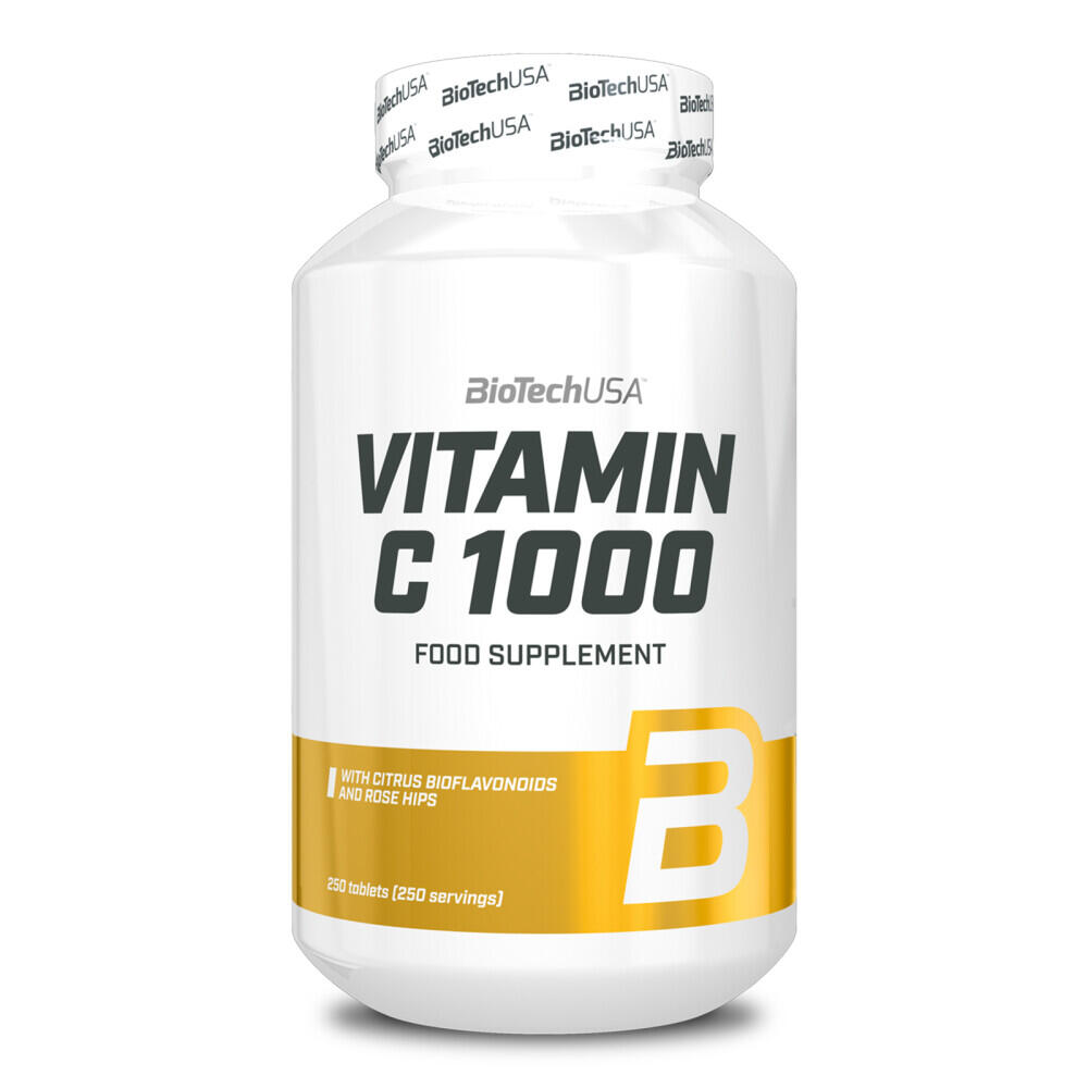 BIOTECHUSA Vitamin c 1000 bioflavonoids - 250 tabs de Biotech USA