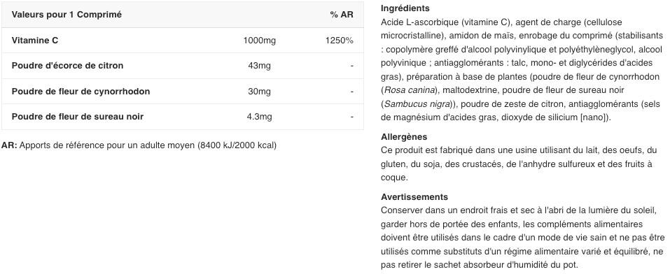 Vitamine C - Vitamin C 1000 2/3