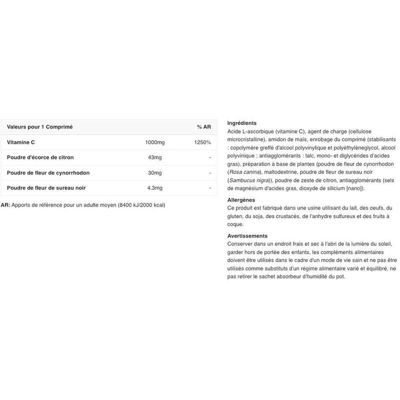 BioTech USA - Vitamin C 1000 100 tabs