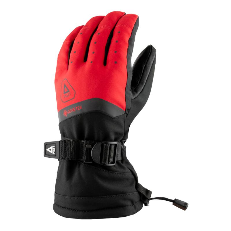 Skihandschoenen voor heren Perform Gore Gloves - Gore-tex® - Rood 3/4