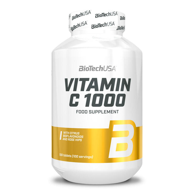 Vitamina C1000 + Rosehips - 100 Tabletas de Biotech USA Exclusivo Online     A partir de  13,90€  BIOTECHUSA Vitamina C1000 + Rosehips - 100 Tabletas de Biotech USAVendido e expedido por: Masmusculo  