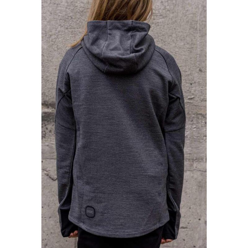 Bluza sportowa dla dzieci POC Merino Zip Hood rowerowa