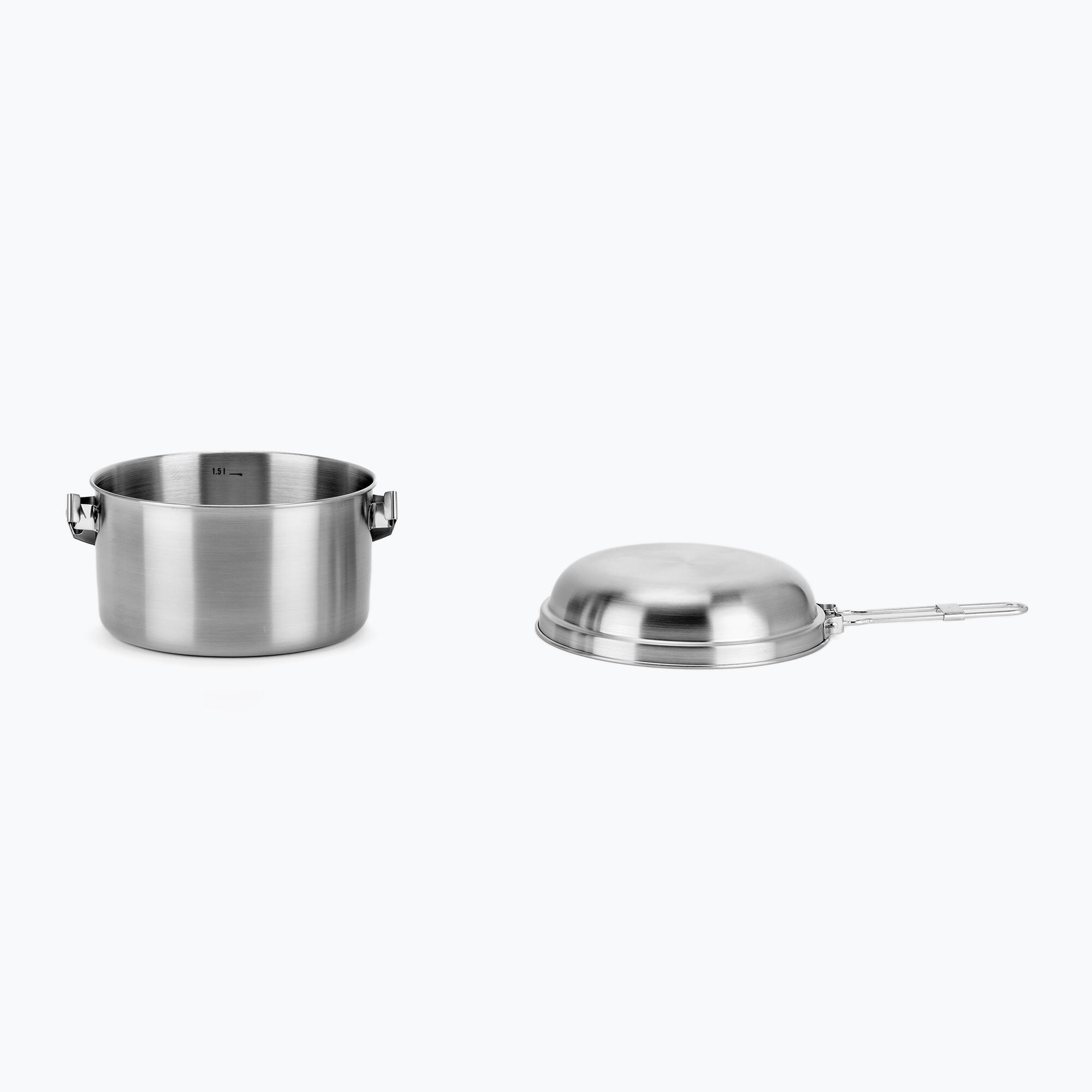 Un set di vasi turistici Tatonka Kettle 3/4