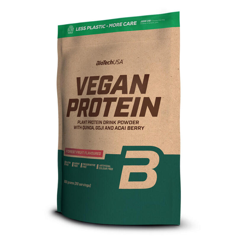 Biotech USA - Vegan Protein - 500 g - Proteína vegetal Exclusivo Online                                5 cores disponíveis
 21,49€  Preço por quantidade 41,09€kg BIOTECHUSA Biotech USA - Vegan Protein - 500 g - Proteína vegetalVendido e expedido por: FitnessZone    