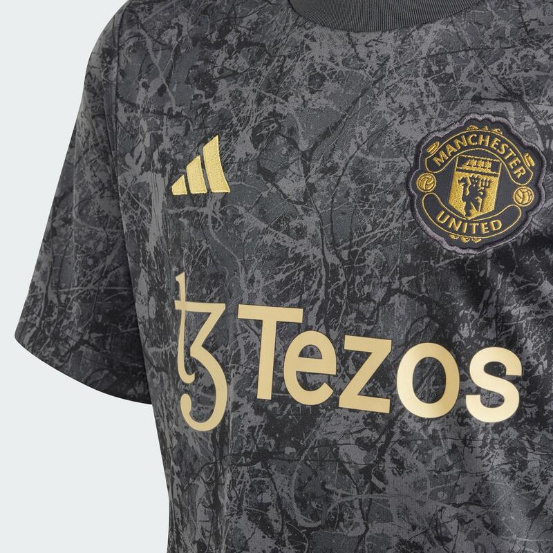 Manchester United Stone Roses Kids Pre-Match Shirt