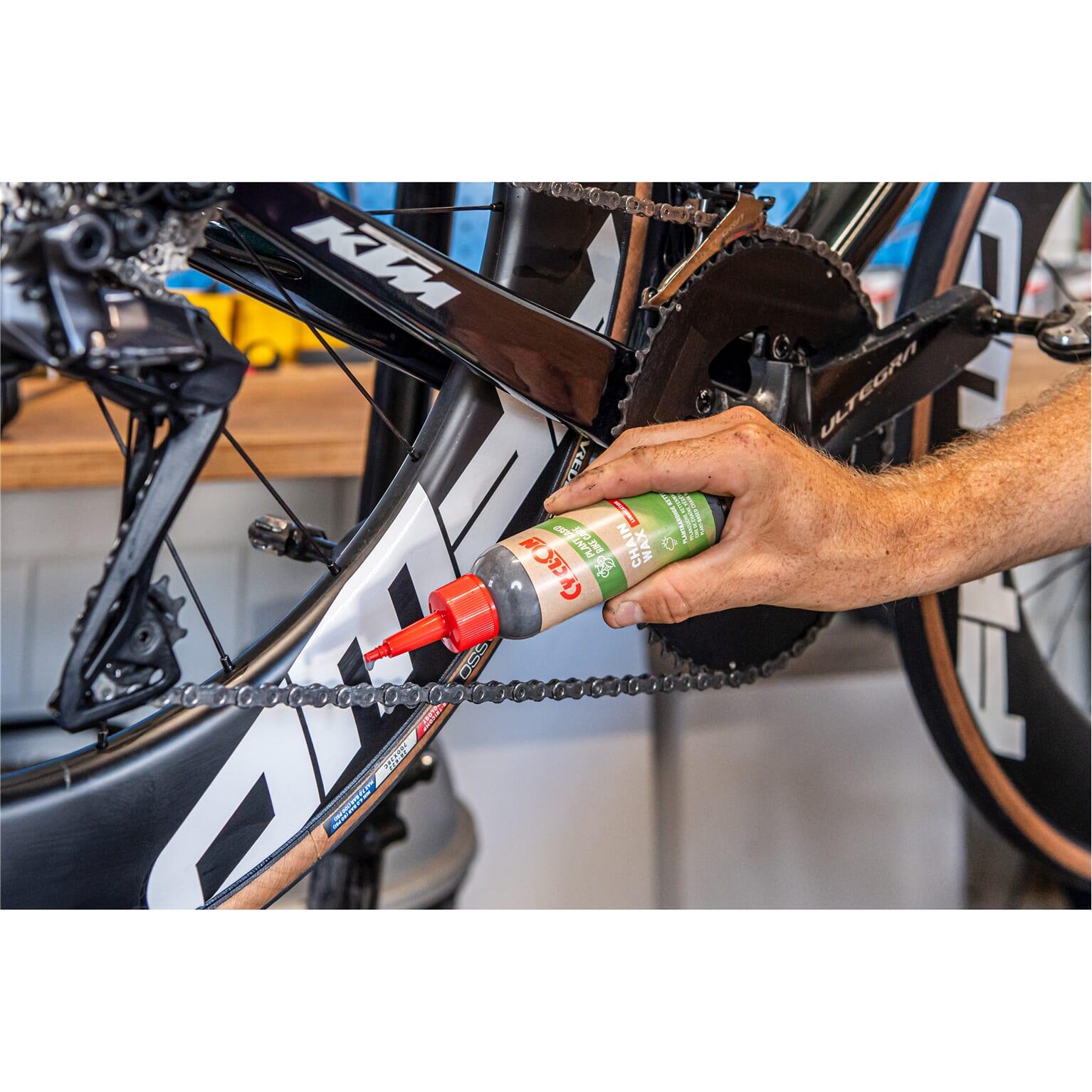 Lubrifiant vélo plant-based compte-gouttes 125ml - Cire chaîne 3/4