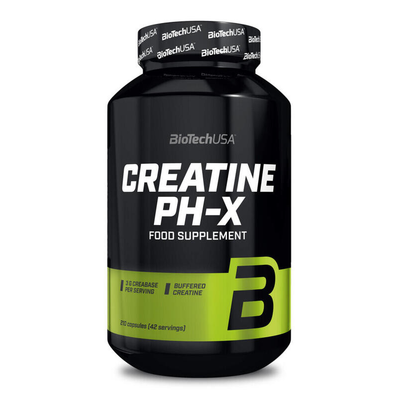 Creatina pH-X - 210 cápsulas de Biotech USA Exclusivo Online     A partir de  15,99€  Preço por quantidade 140,27€kg BIOTECHUSA Creatina pH-X - 210 cápsulas de Biotech USAVendido e expedido por: Dr.Shape    