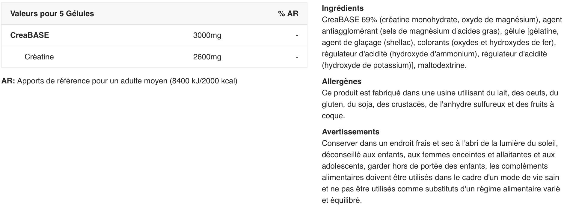 Creatine pH-X - 210 Capsules biiotech USA 2/6