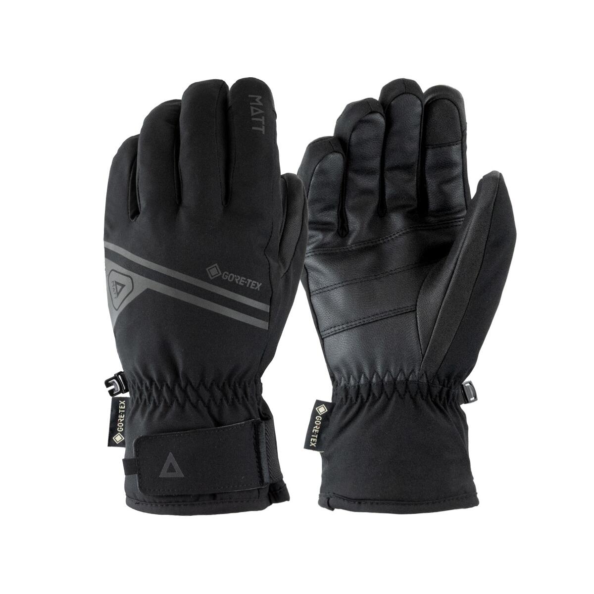 MATT Skihandschuhe für Herren PriMatt GTX Gloves - Gore-tex® - Schwarz