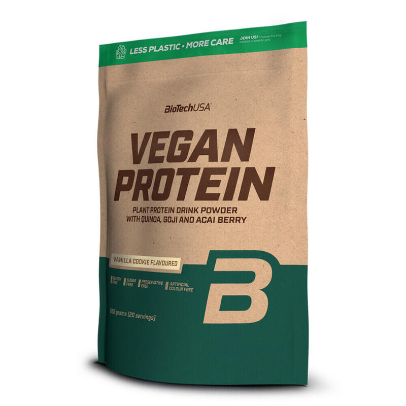 Proteínas vegetais | Proteína vegana (500g) | Bolacha de baunilha Exclusivo Online                             4 cores disponíveis
A partir de  21,49€  Preço por quantidade 35,82€kg BIOTECHUSA Proteínas vegetais | Proteína vegana (500g) | Bolacha de baunilhaVendido e expedido por: FitnessZone  (1)    