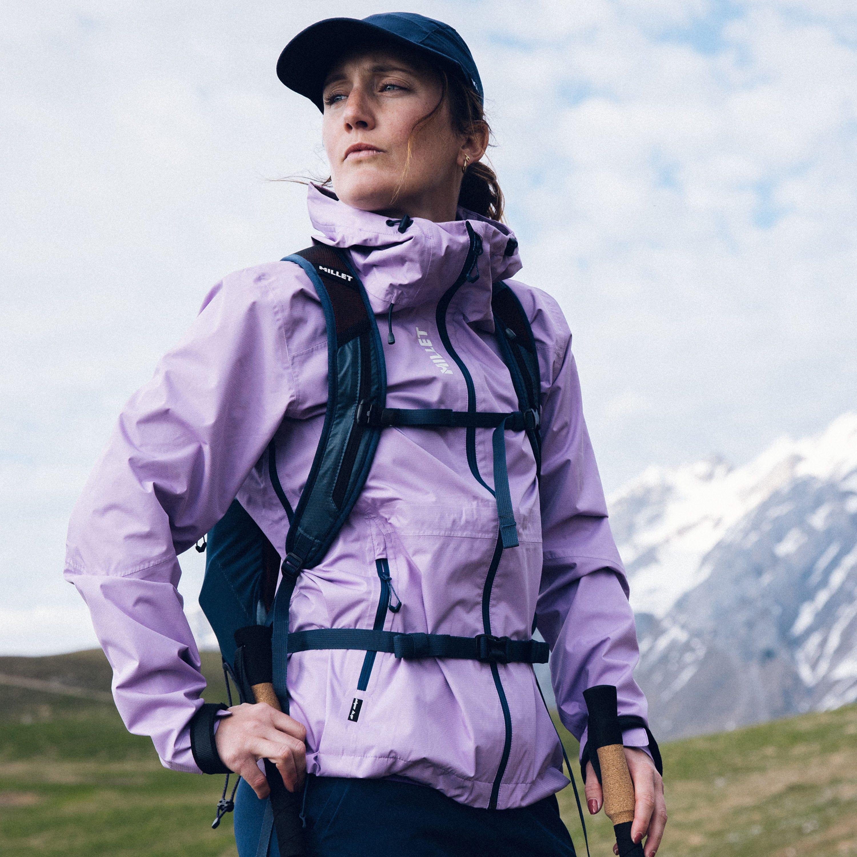 Veste Légère Imperméable Millet "Fitz Roy III Jkt W" S Bleu Vert 2/3