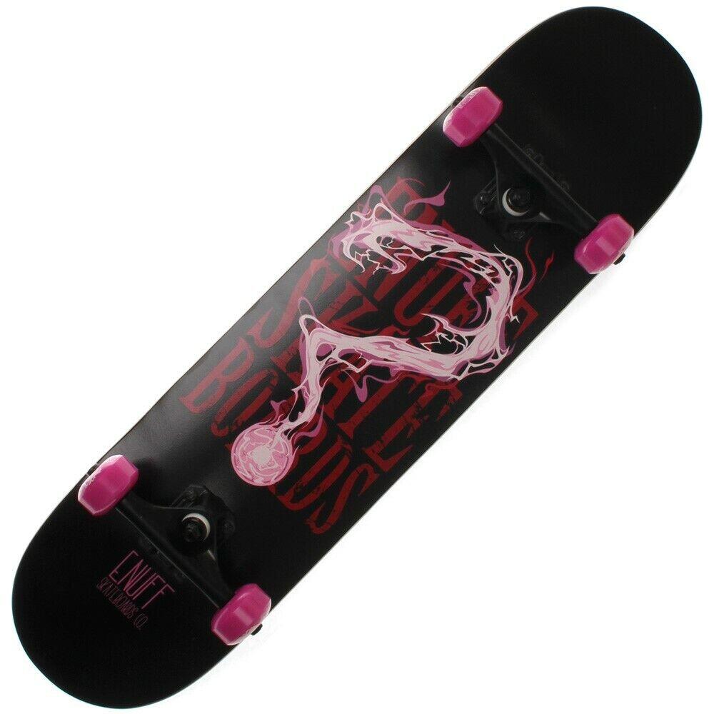 ENUFF SKATEBOARDS Pyro II Hot Pink 7.75inch Complete Skateboard