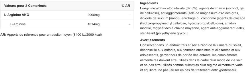 Arginin - Aakg 1000 (100 Kapseln) 2/4
