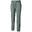 Pantalon trekking femme en coton verte