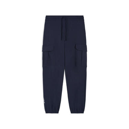 Pantalon pour femmes en molleton de coton avec grandes poches cargo