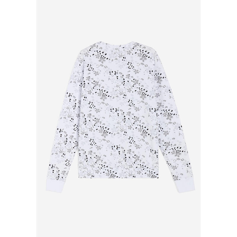 Sweat-shirt léger pour femmes avec motifs floraux