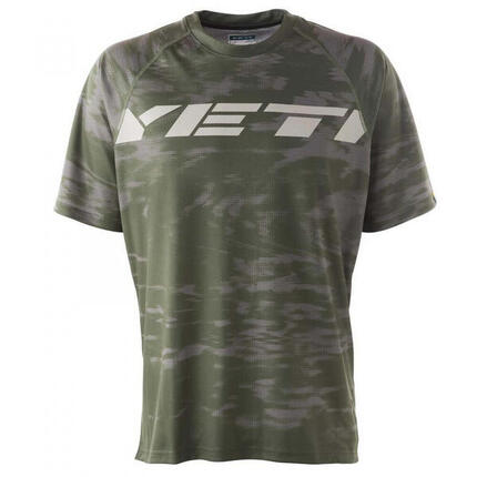 Maillot aulne Yeti manches courtes polyester extensible UPF 30+