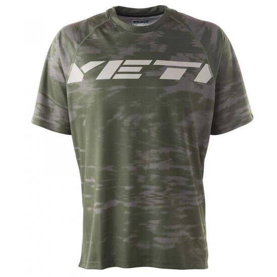 Maillot aulne Yeti manches courtes polyester extensible UPF 30+