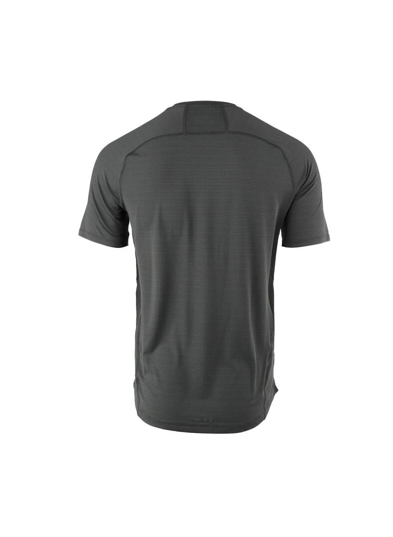 Maillot Turq Air Yeti manches courtes noir polyester stretch 2/2