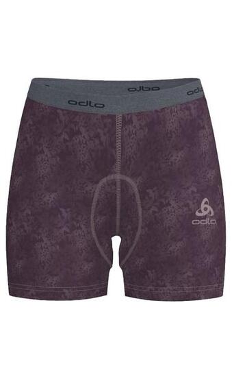 Culotte shorty Odlo Summer Splash prune polyester respirant