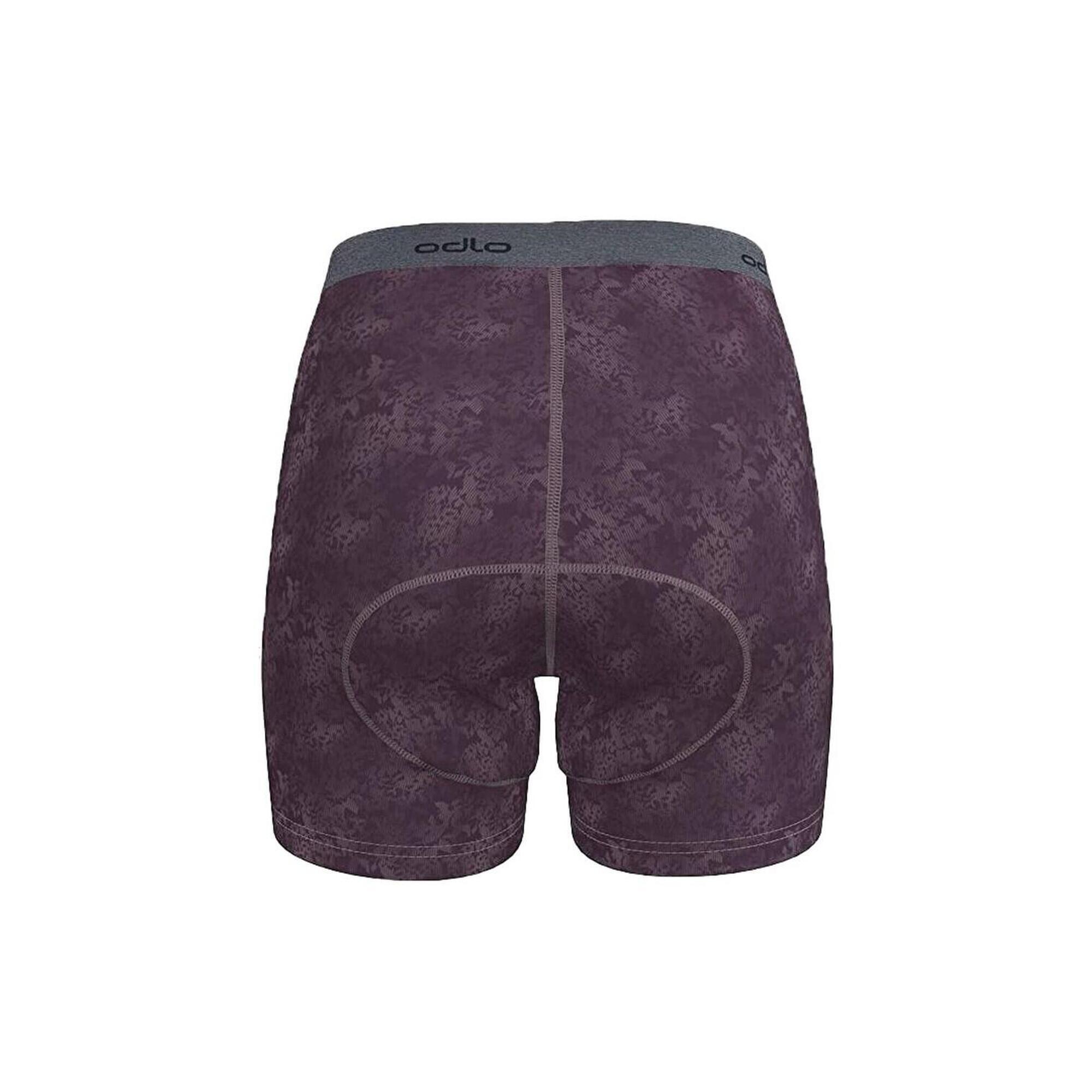 Pantaloncini da ciclismo da donna Summer Splash Suw Plum