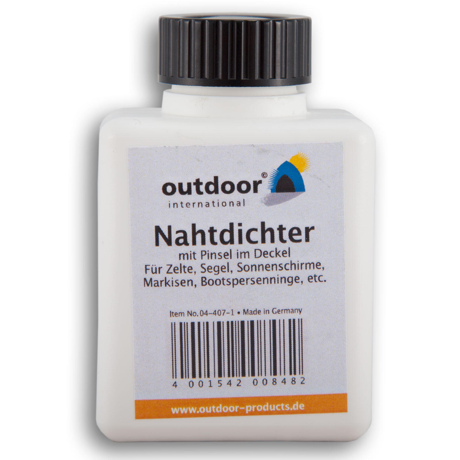 OUTDOOR INTERNATIONAL Nahtdichter Zelt Imprägnierer Imprägniermittel Tarp Markise Pinsel 100ml