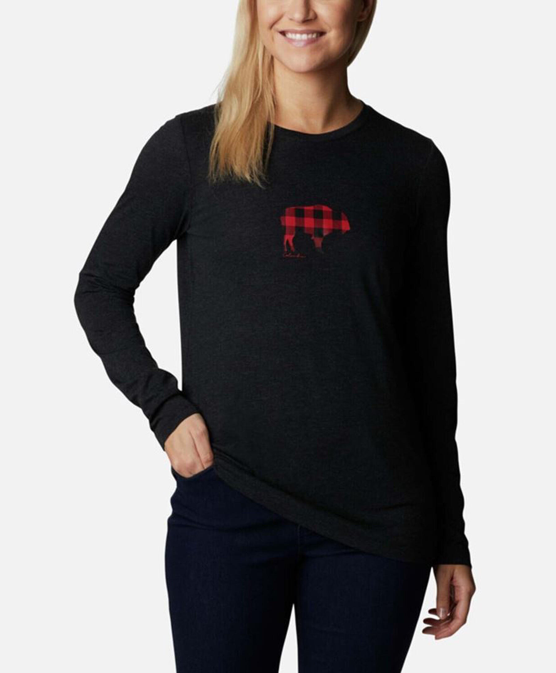 COLUMBIA Maglietta a maniche lunghe da donna Hidden Haven LS