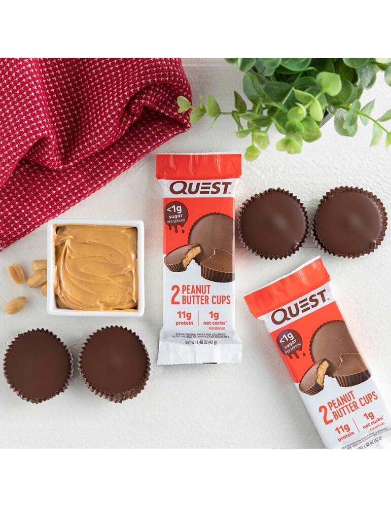 Quest Nutrition Peanut Butter Cups (12x42g) Peanut Butter 3/5