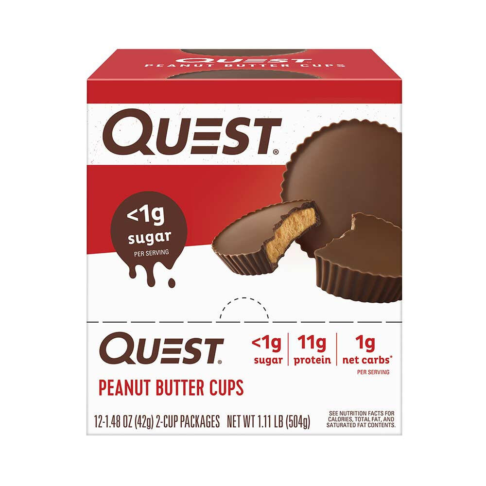 QUEST Quest Nutrition Peanut Butter Cups (12x42g) Peanut Butter